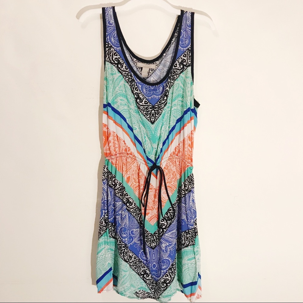 Banana Republic Linen sundress w/ tie waist